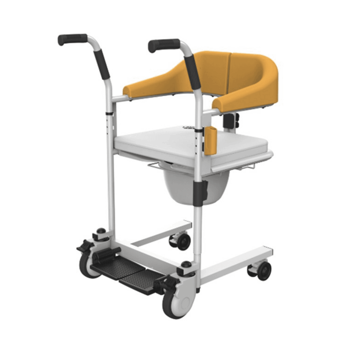 Shifting Commode Wheelchair